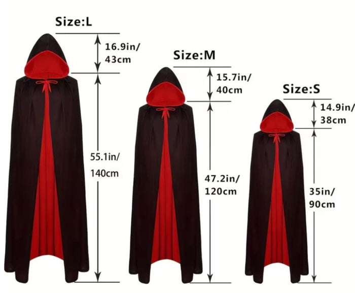 Sorcière Blood Cape